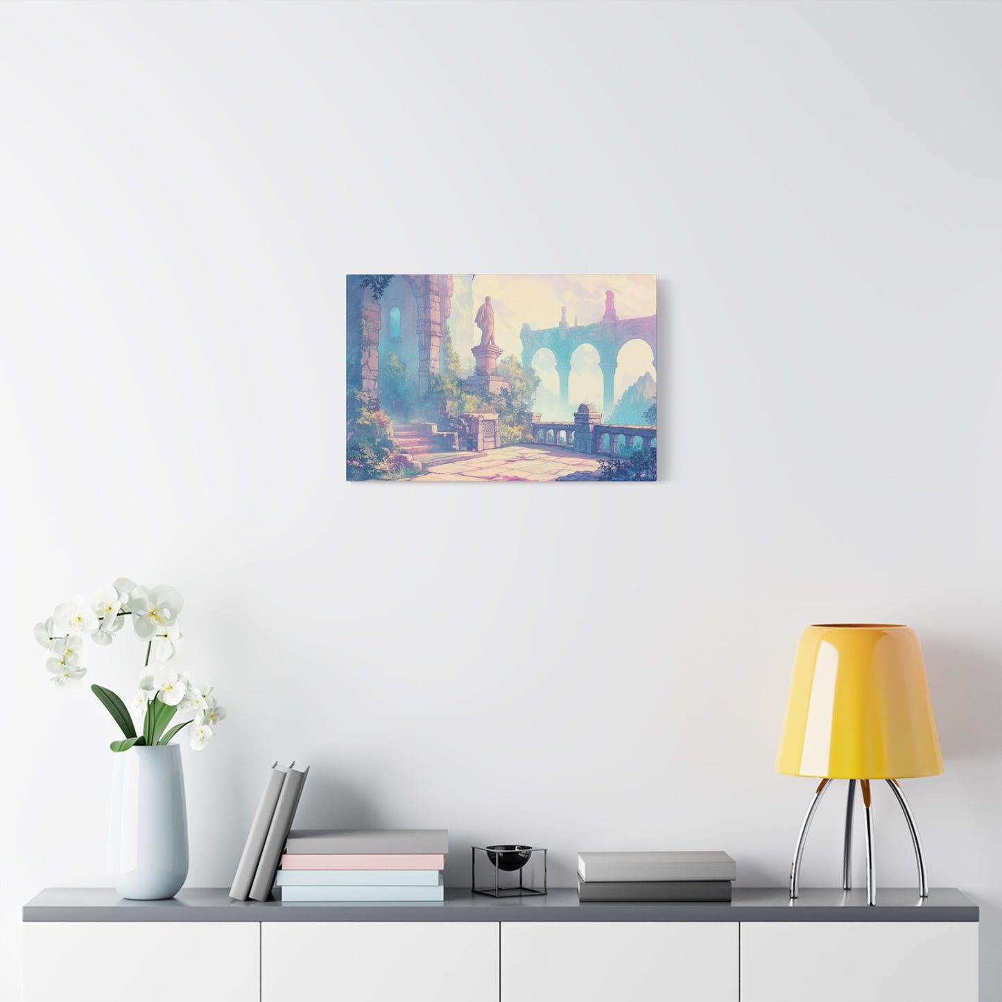 Shattered Citadel Ramia Anime Canvas Print