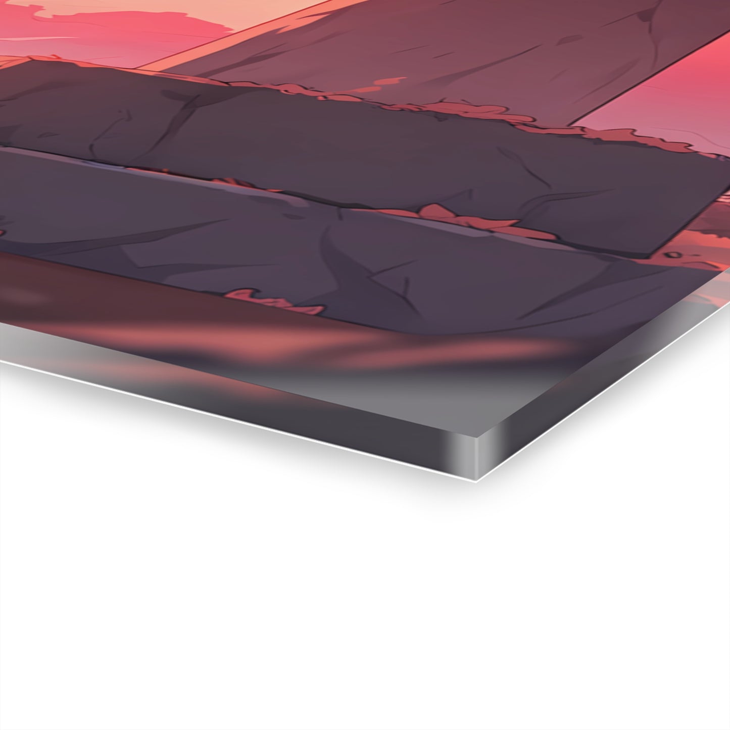 Torii Shrine Anime Glass Painting