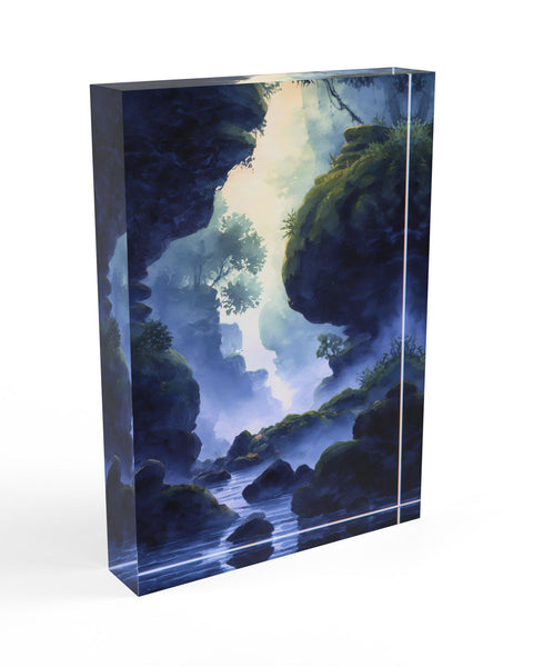 Shallows Reader - Dreamblock Acrylic Block Art