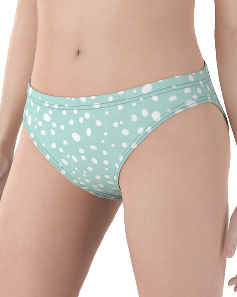 Sea Foam - Cute Brief Panties