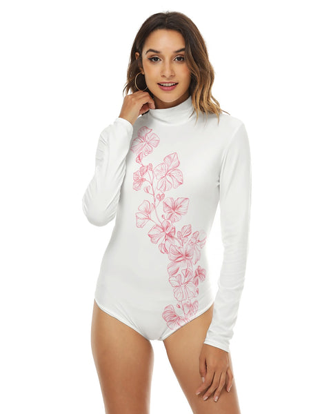 Serenity - Cute Long-Sleeve Bodysuit