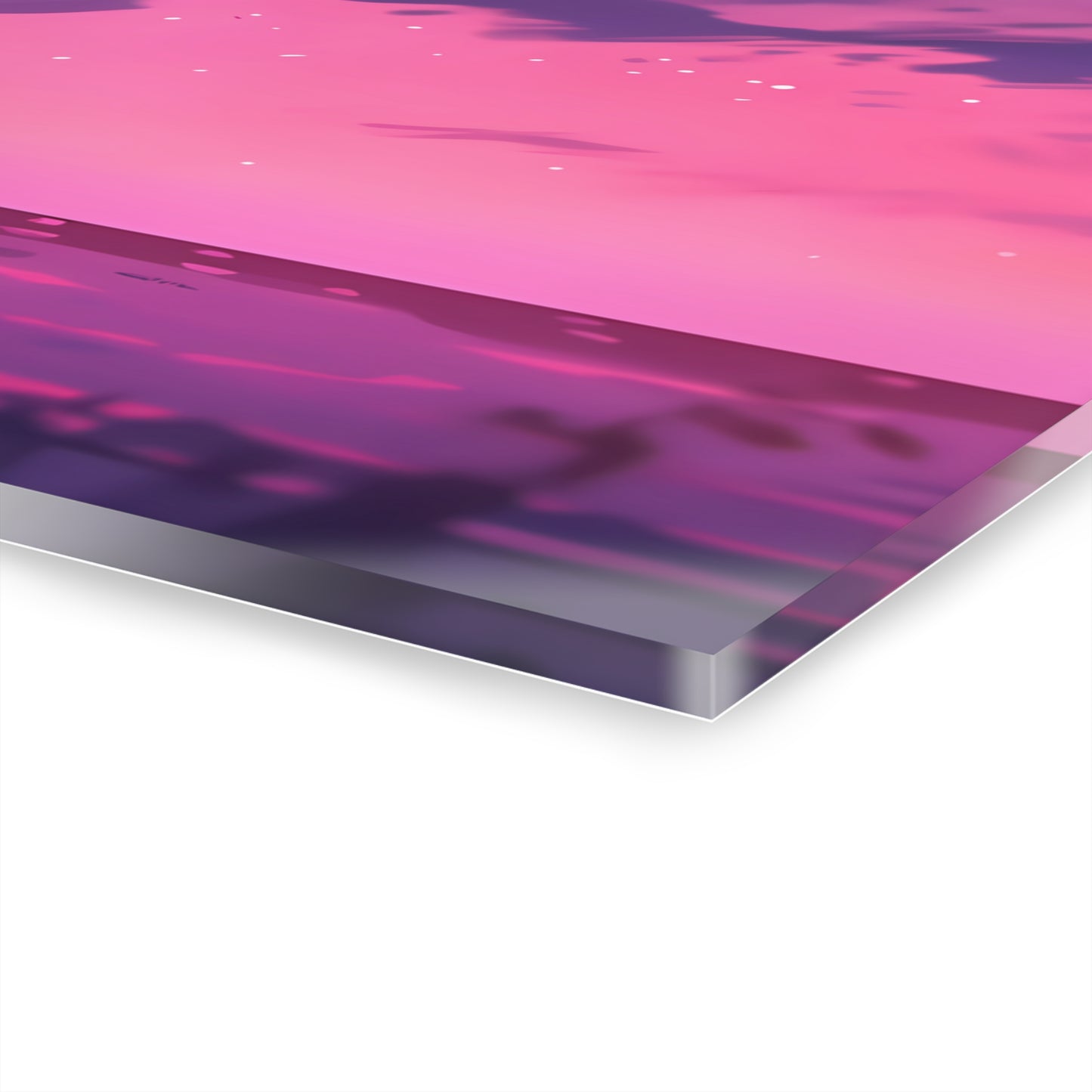 Before the Sun Sets - Anime Glass Painting