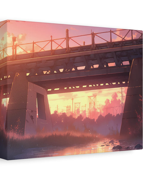 The Trestle - Anime Canvas Print