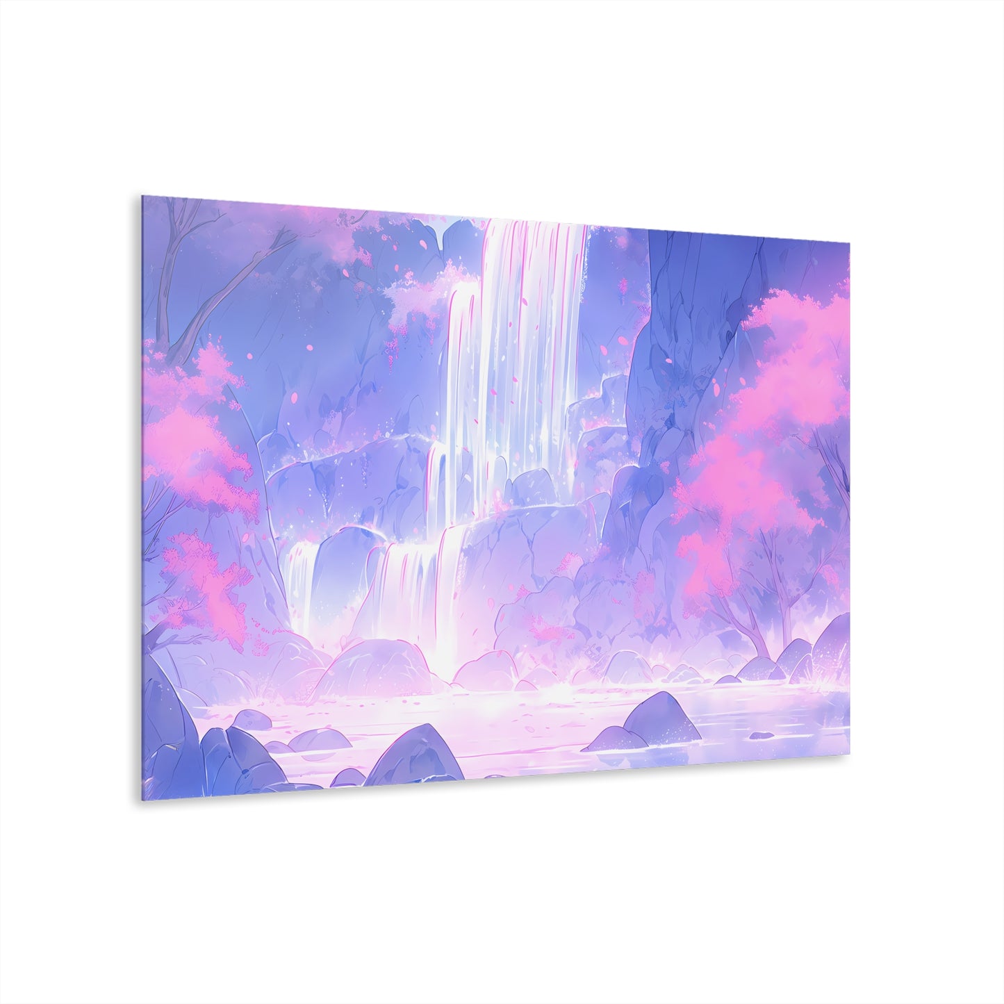 Angel Tears - Anime Glass Painting