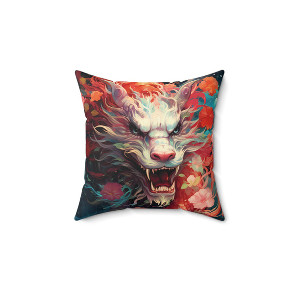 Blessed Dragon Chiwen - Anime Throw Pillow