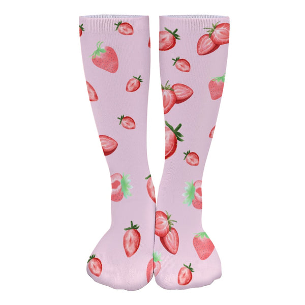Strawberry Rain - Cute Anime Socks