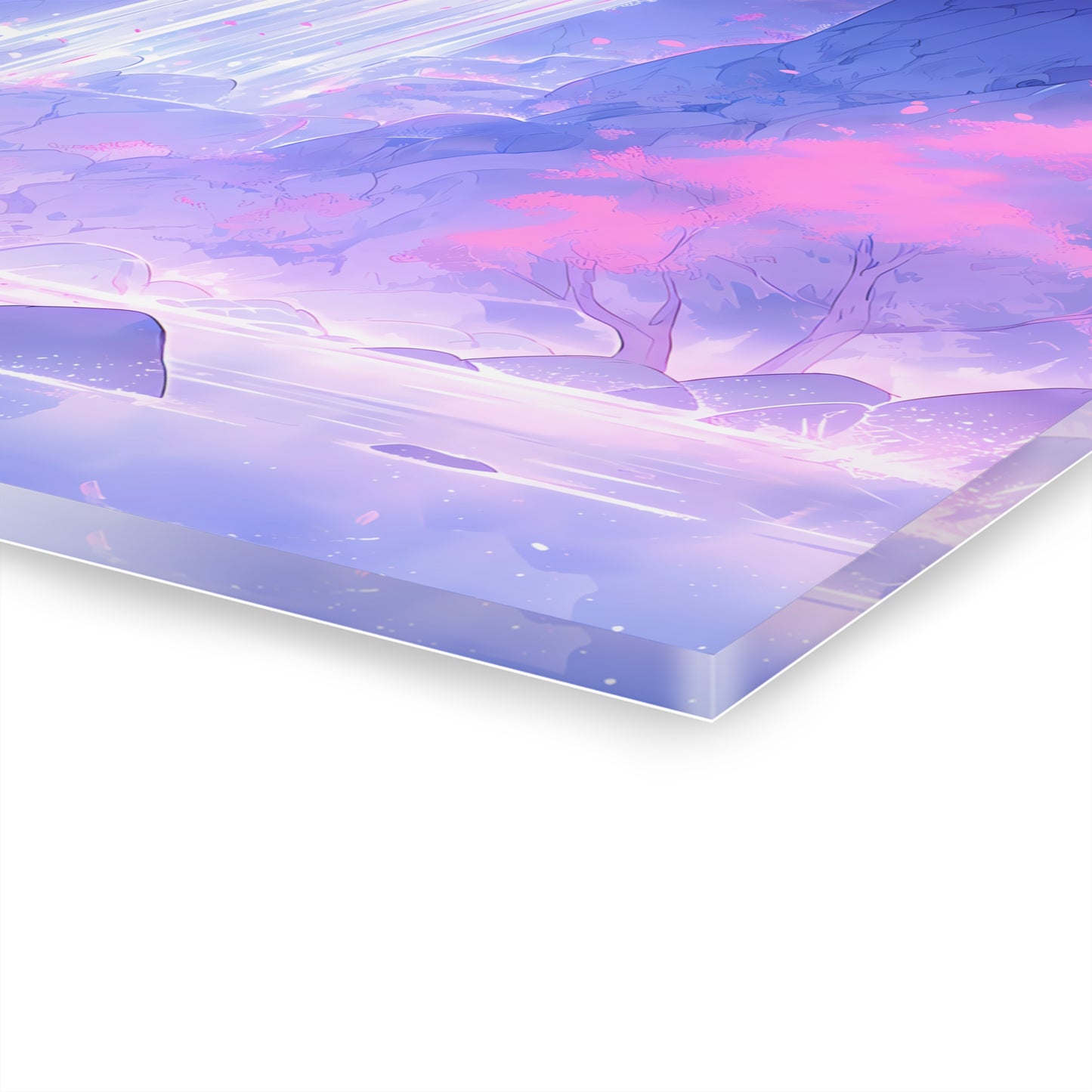 Angel Tears - Anime Glass Painting