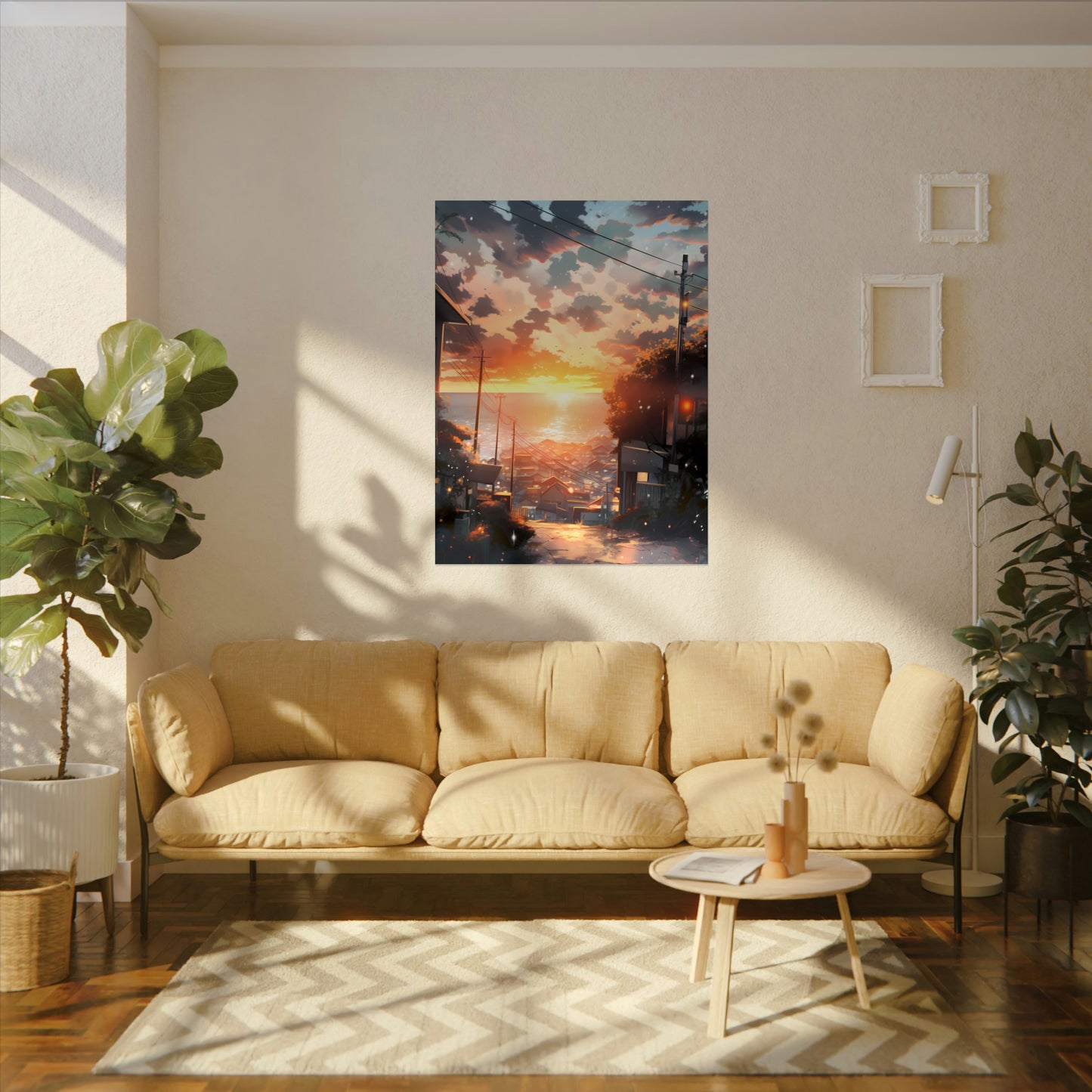 The Way Home - Anime Watercolor Poster