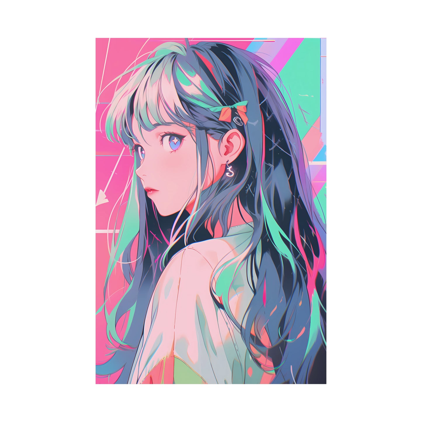 Esmeralda - Anime Girl Poster