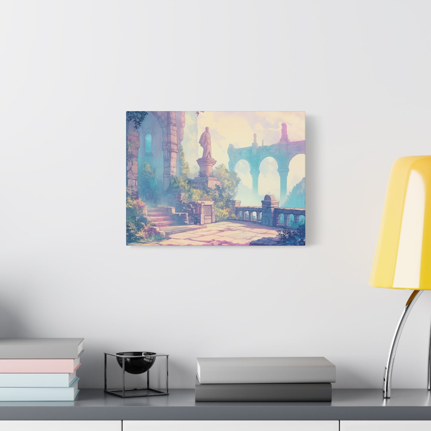 Shattered Citadel Ramia Anime Canvas Print