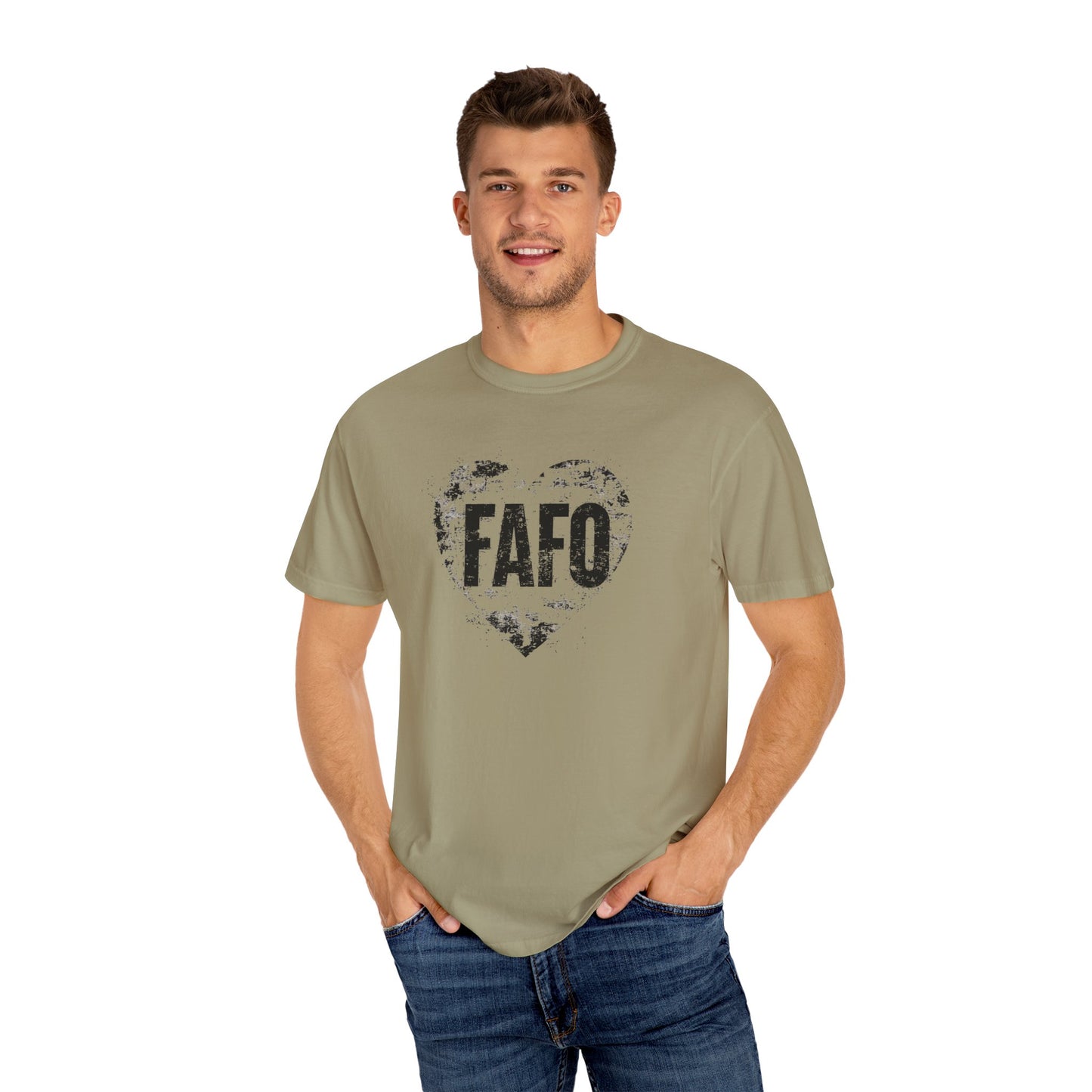 FAFO With Love - Cute Military Aesthetic T-Shirt