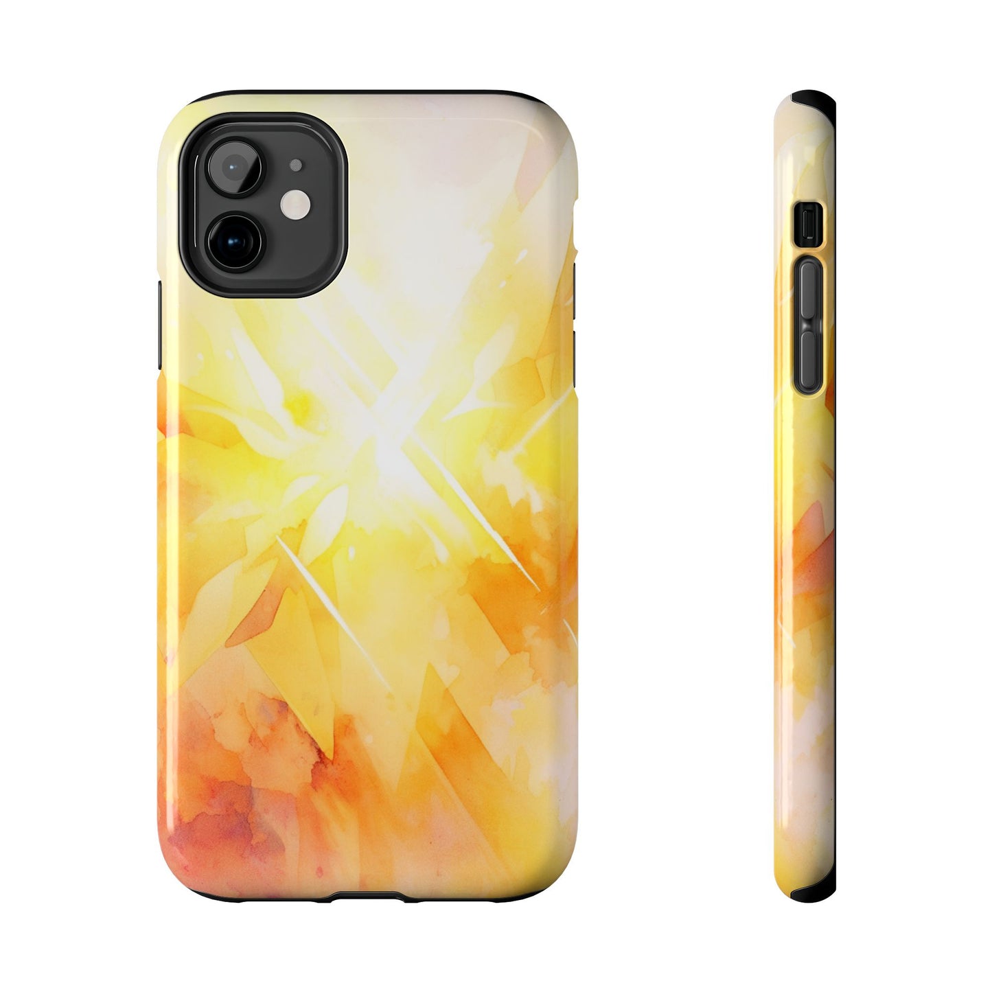 Light Burst - Abstract Watercolor Phone Case