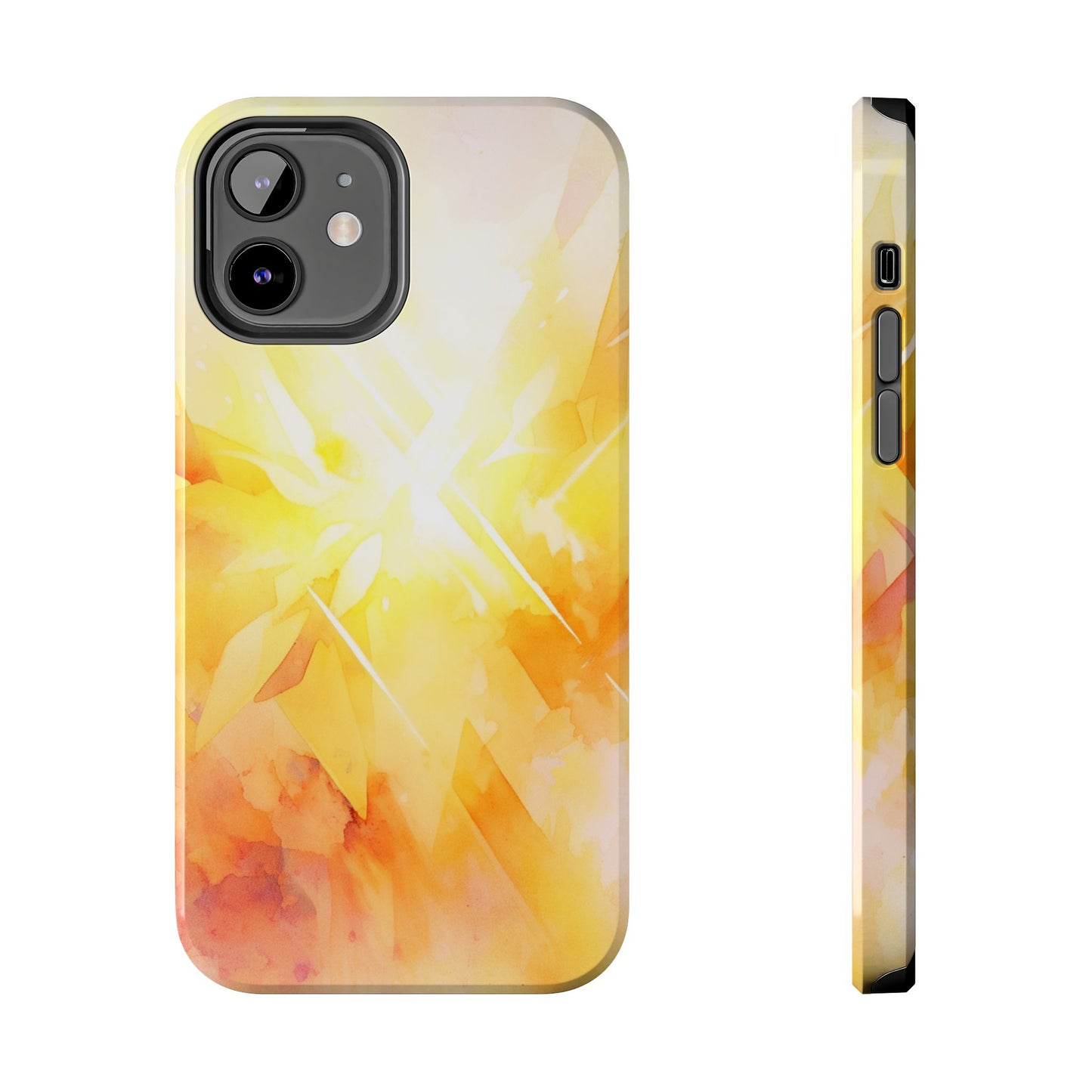 Light Burst - Abstract Watercolor Phone Case