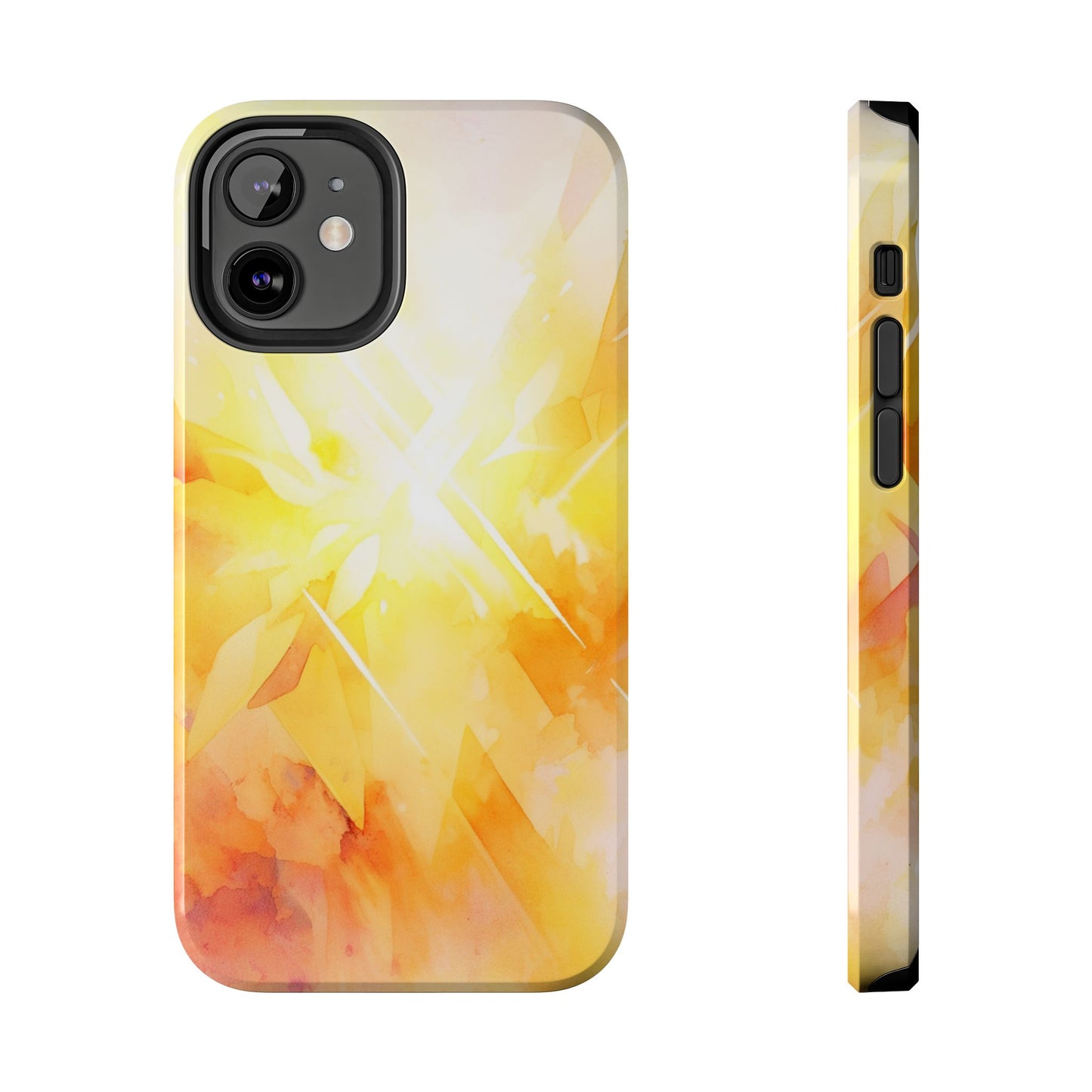Light Burst - Abstract Watercolor Phone Case