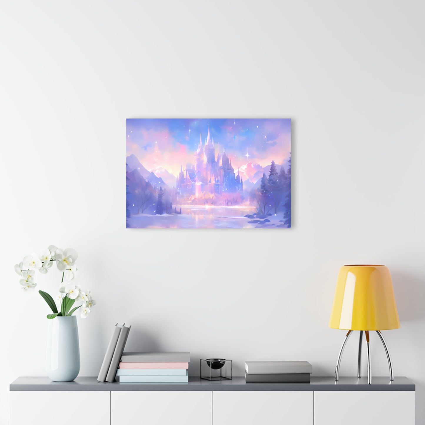 City of Whispers - Anime Glass Painting