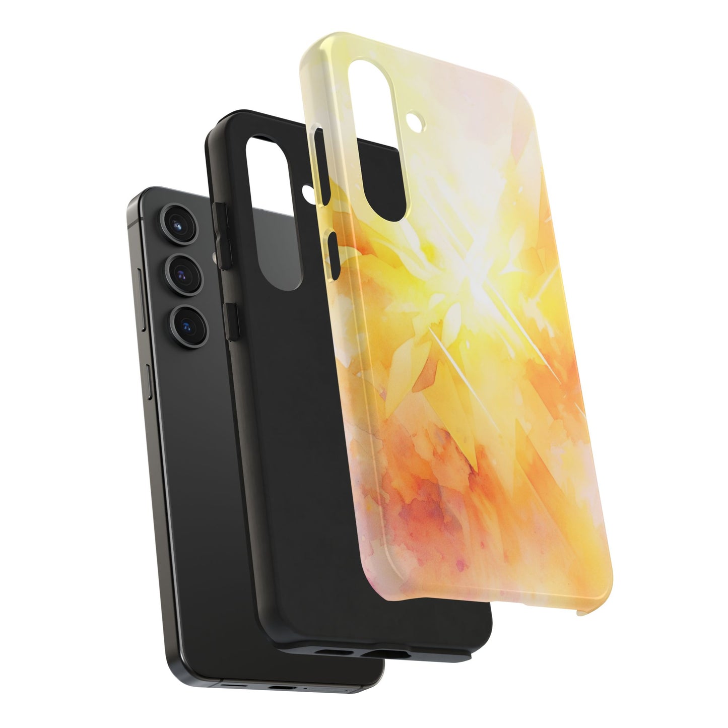 Light Burst - Abstract Watercolor Phone Case