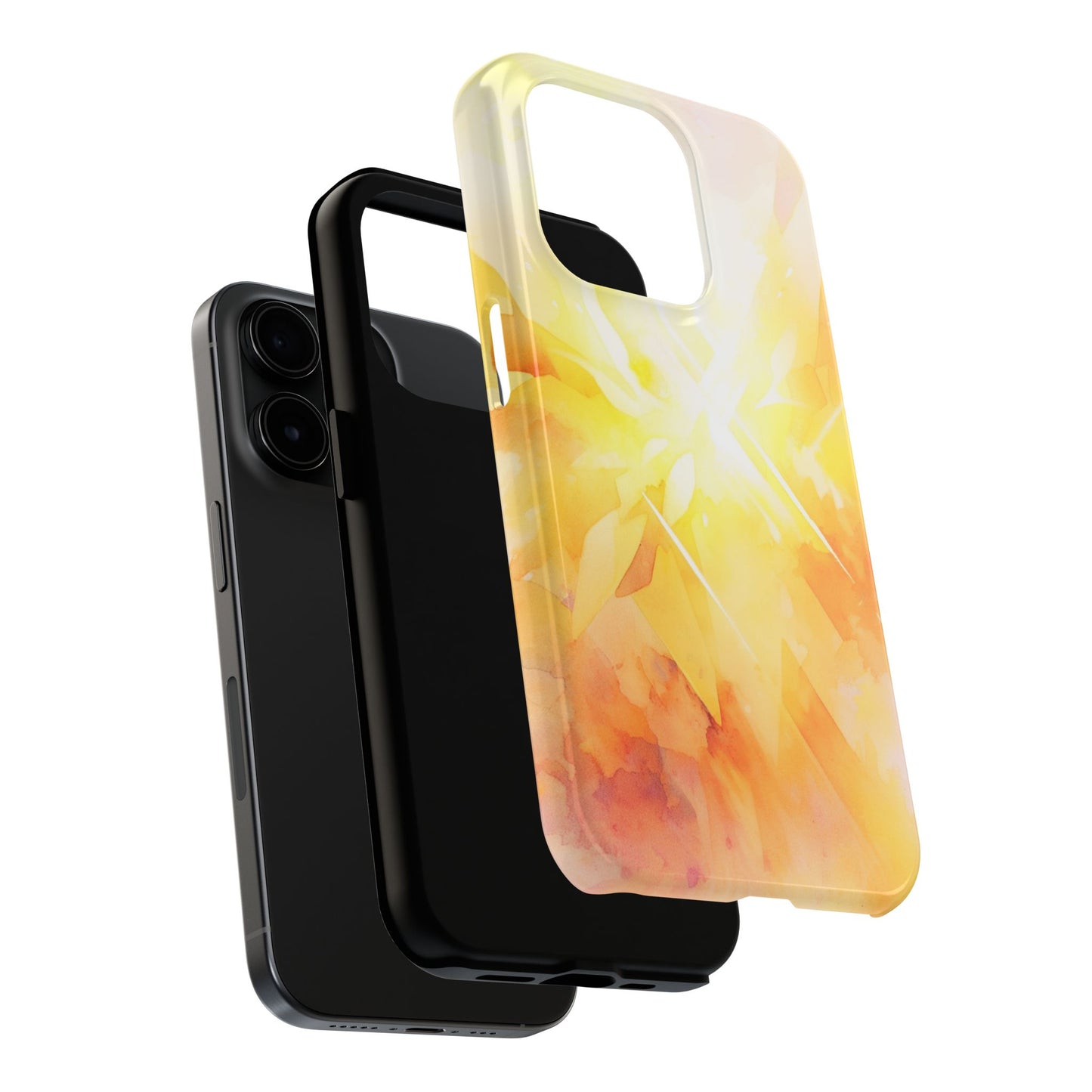 Light Burst - Abstract Watercolor Phone Case