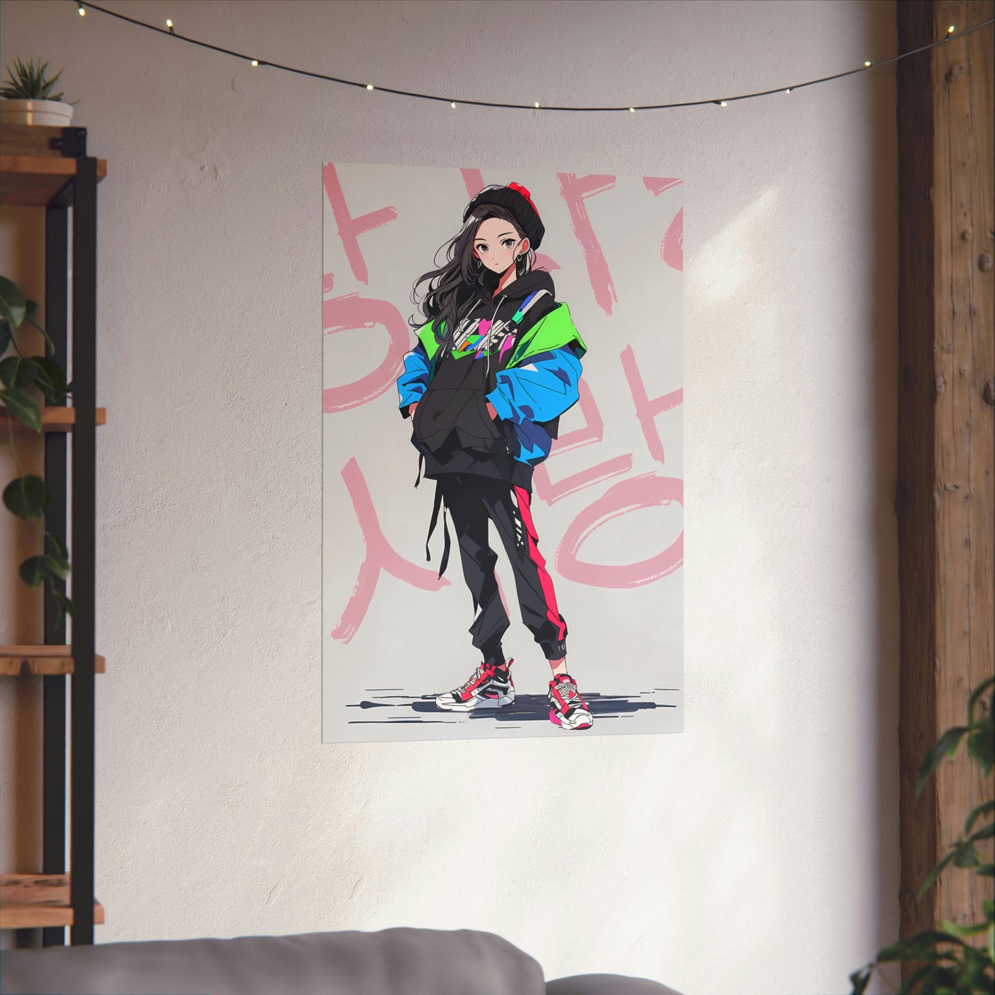 LOVE Kinda Vibe - Korean Anime Poster