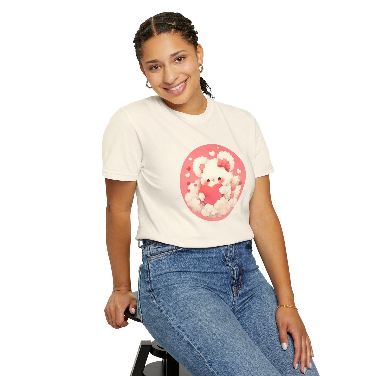 Affection - Anime Bear With Heart T-Shirt