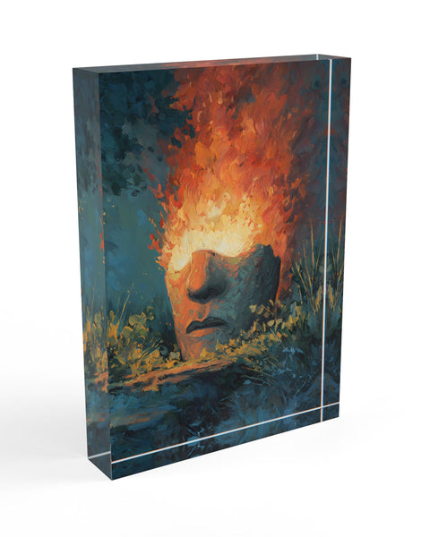 Ash Lantern - Dreamblock Acrylic Block Art