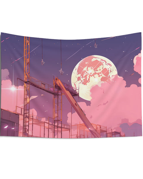 World's a Stage - Lofi Anime Wall Tapestry