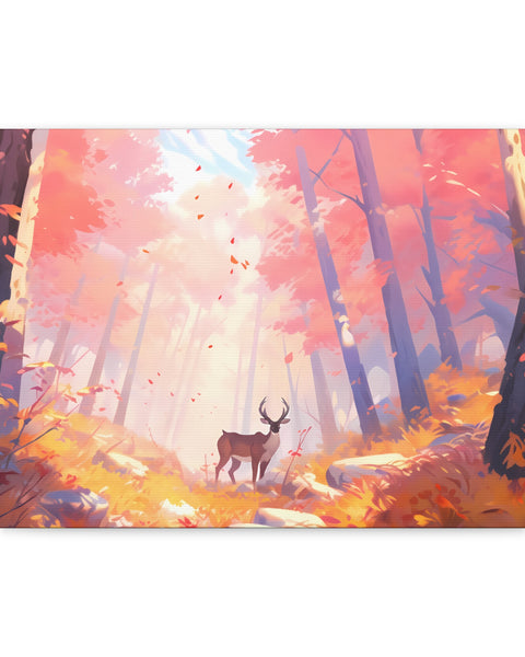 Spirit of the Woods - Anime Canvas Print