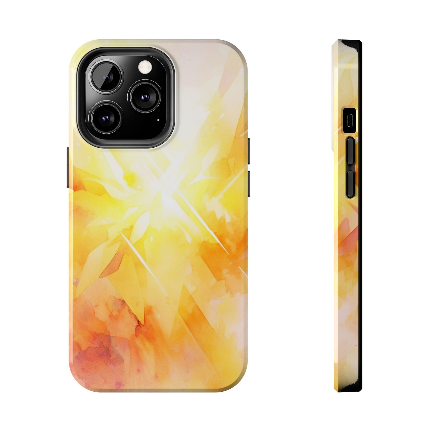 Light Burst - Abstract Watercolor Phone Case