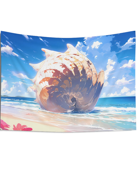 The Hermit Washed Ashore - Anime Tapestry