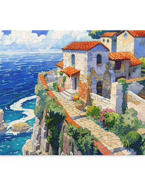 Seaview Alcove - Anime Jigsaw Puzzle