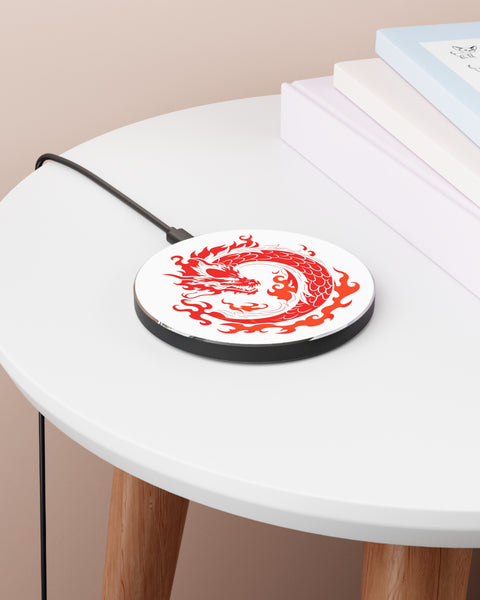 Red Dragon Symbol - Anime Wireless Charger