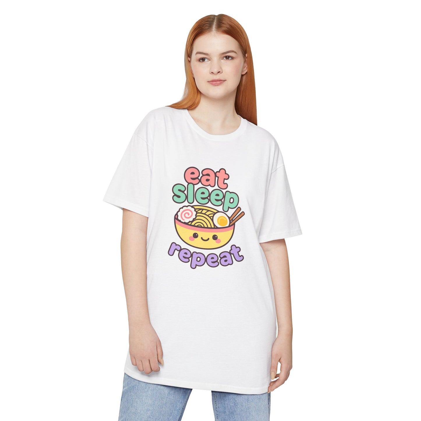Eat Sleep Repeat - Cute Ramen Sleep T-Shirt