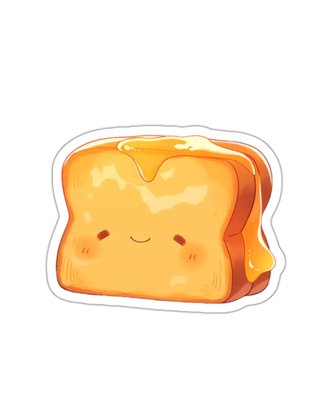 Grilly Cheese - Cute Die-Cut Sticker