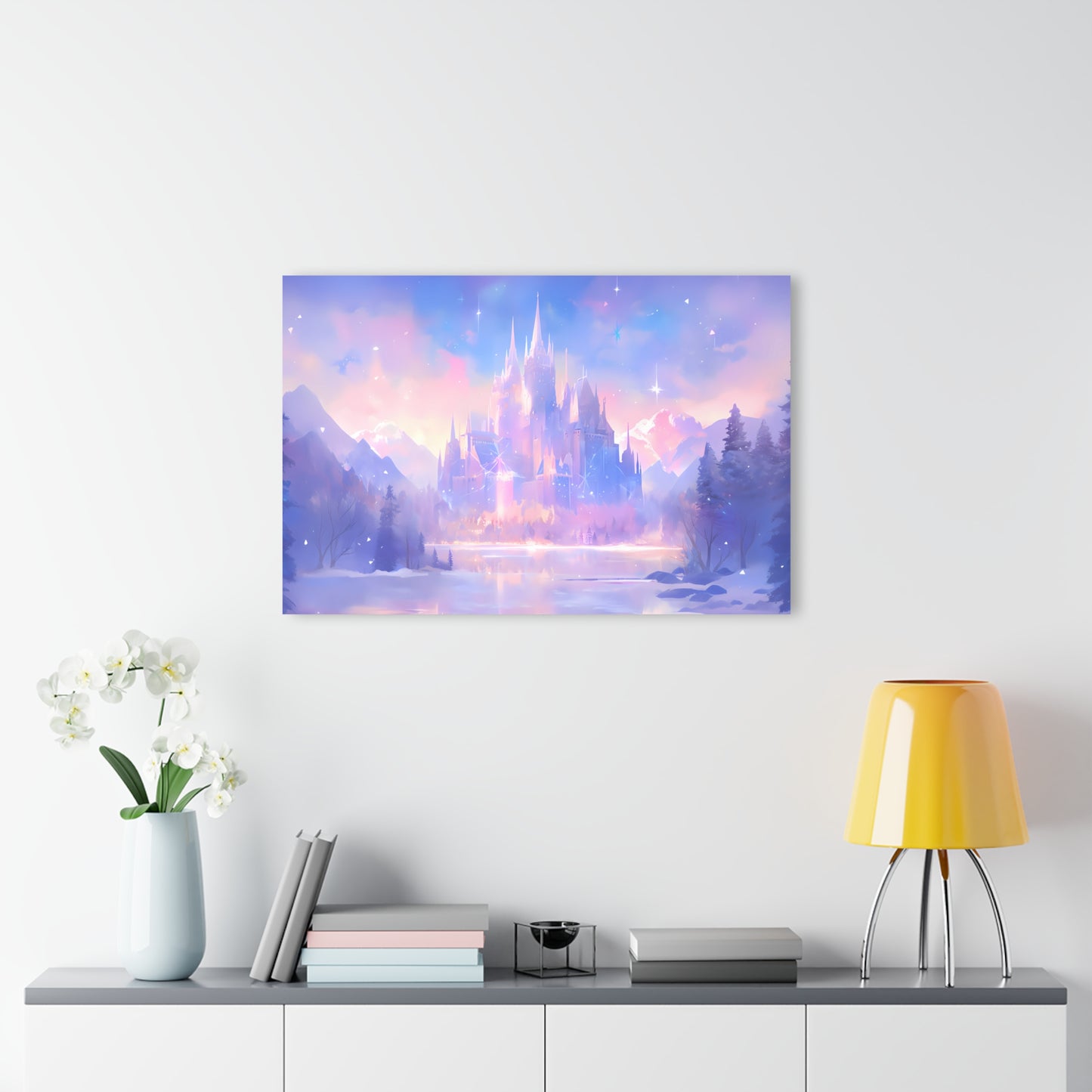 City of Whispers - Anime Glass Painting