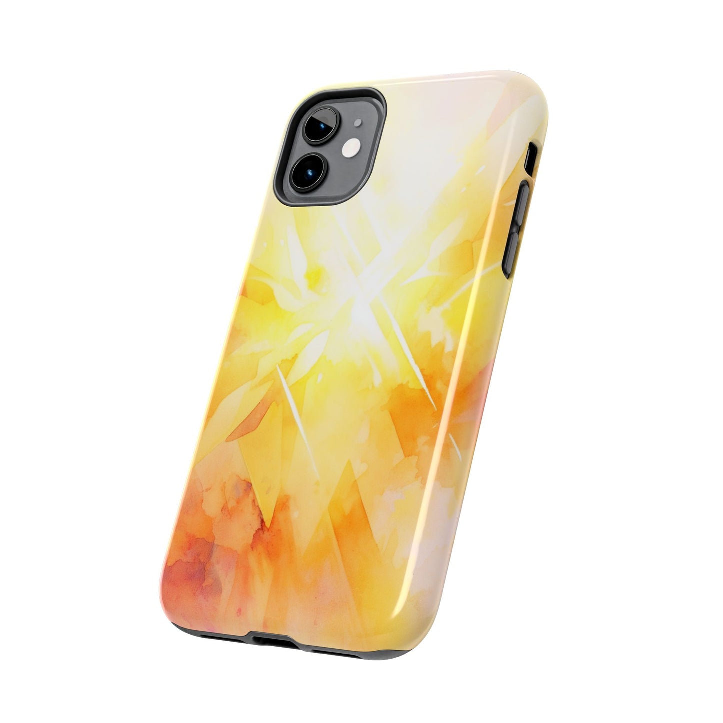 Light Burst - Abstract Watercolor Phone Case
