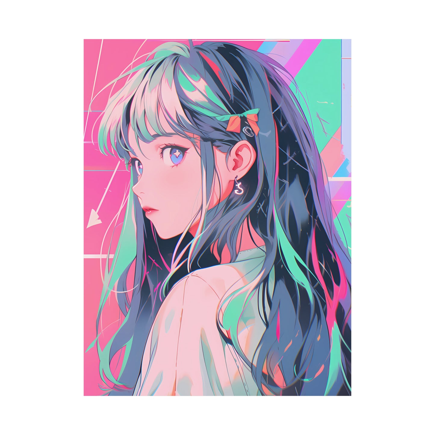 Esmeralda - Anime Girl Poster