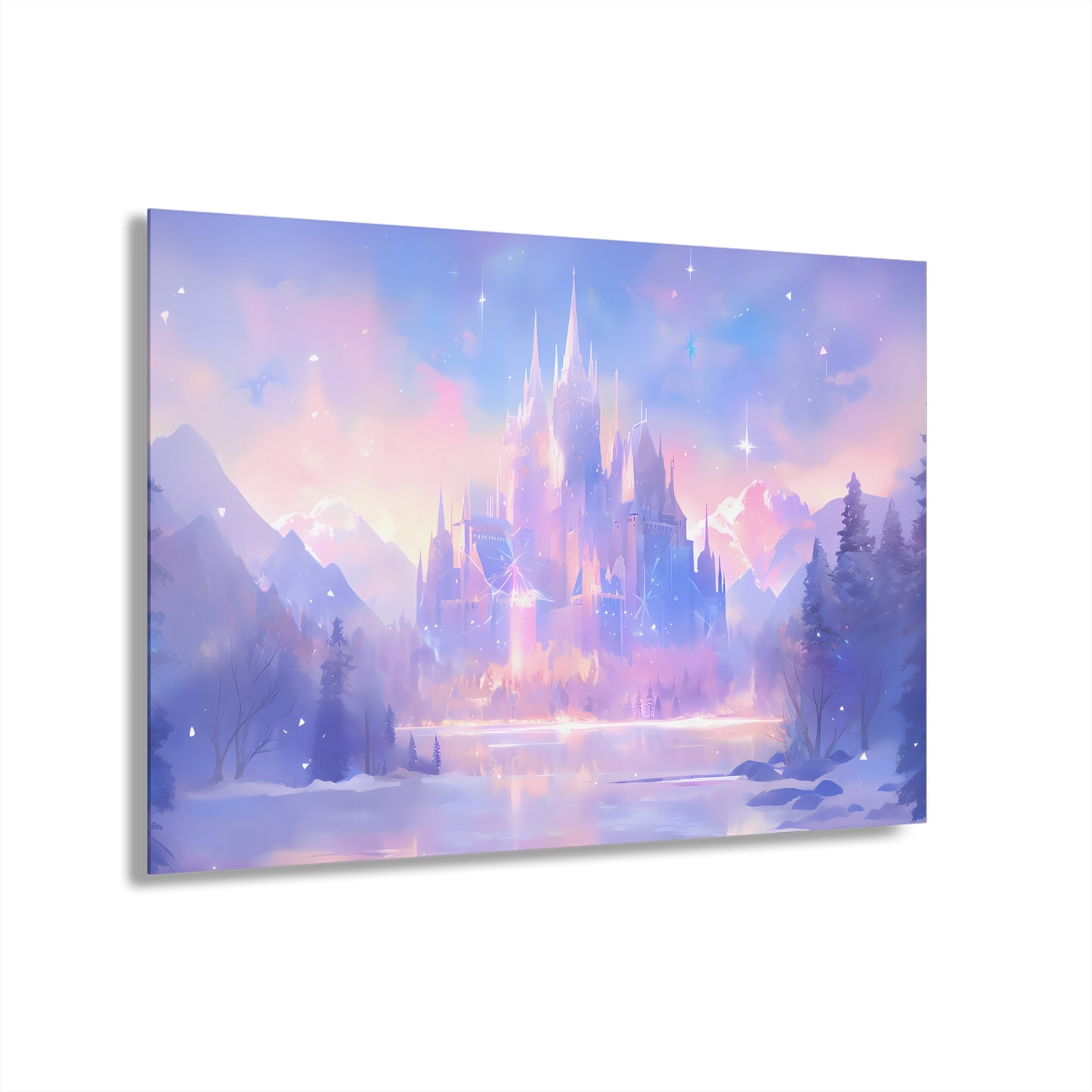 City of Whispers - Anime Glass Painting