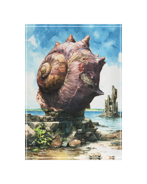 Tidekeeper Shell - Dreamblock Acrylic Block Art