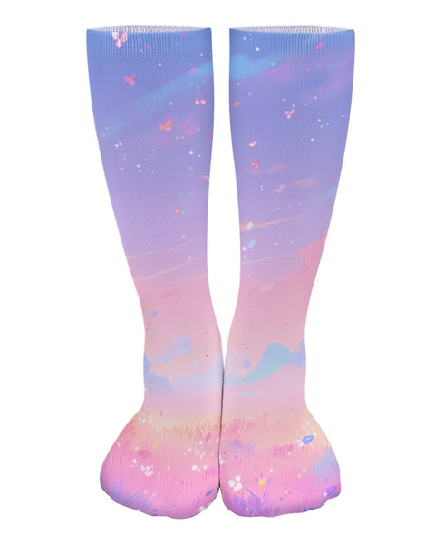 Wildflower Field - Cute Anime Socks
