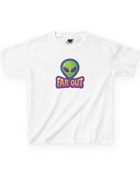 Far Out - Y2K Alien Baby Tee