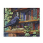 Curious Student - Anime Crow Jigsaw Puzzle