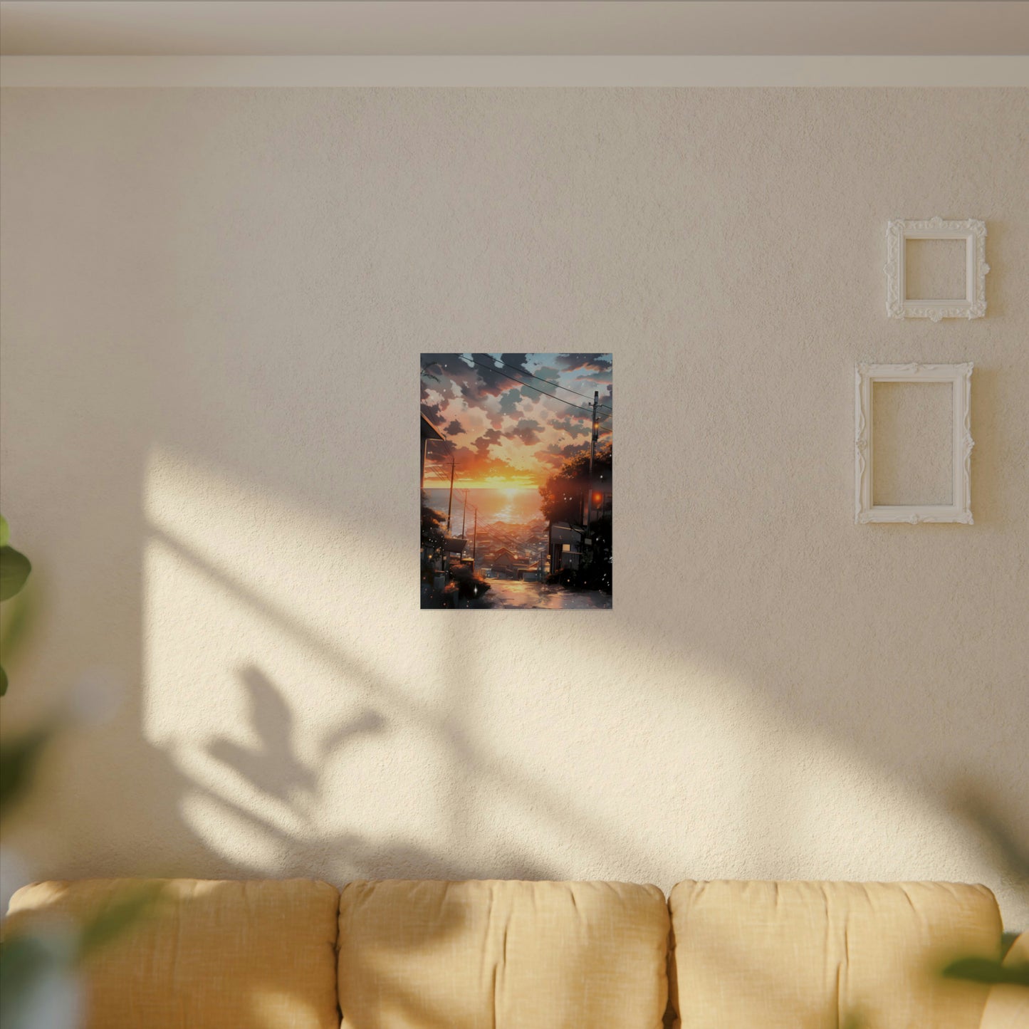 The Way Home - Anime Watercolor Poster