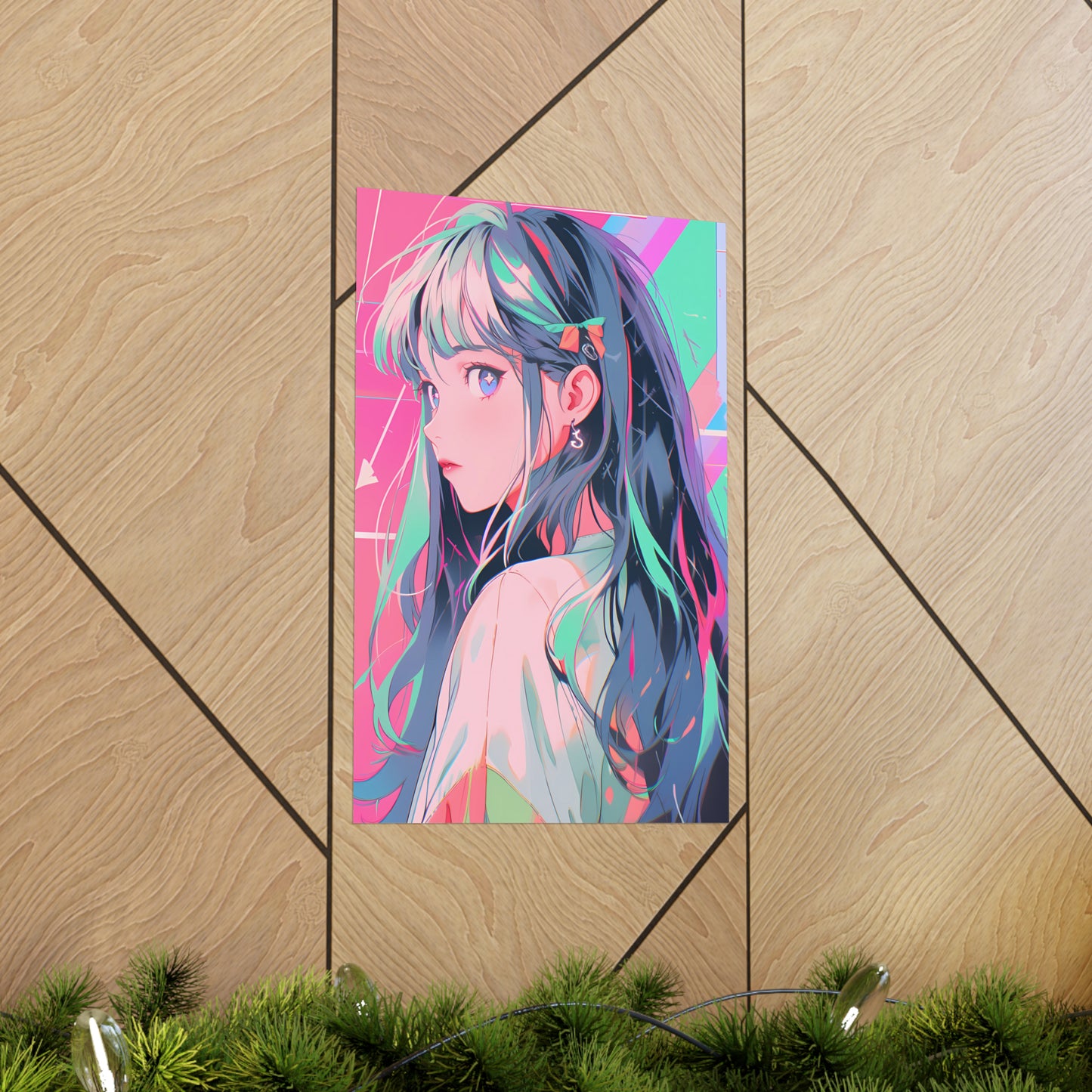 Esmeralda - Anime Girl Poster