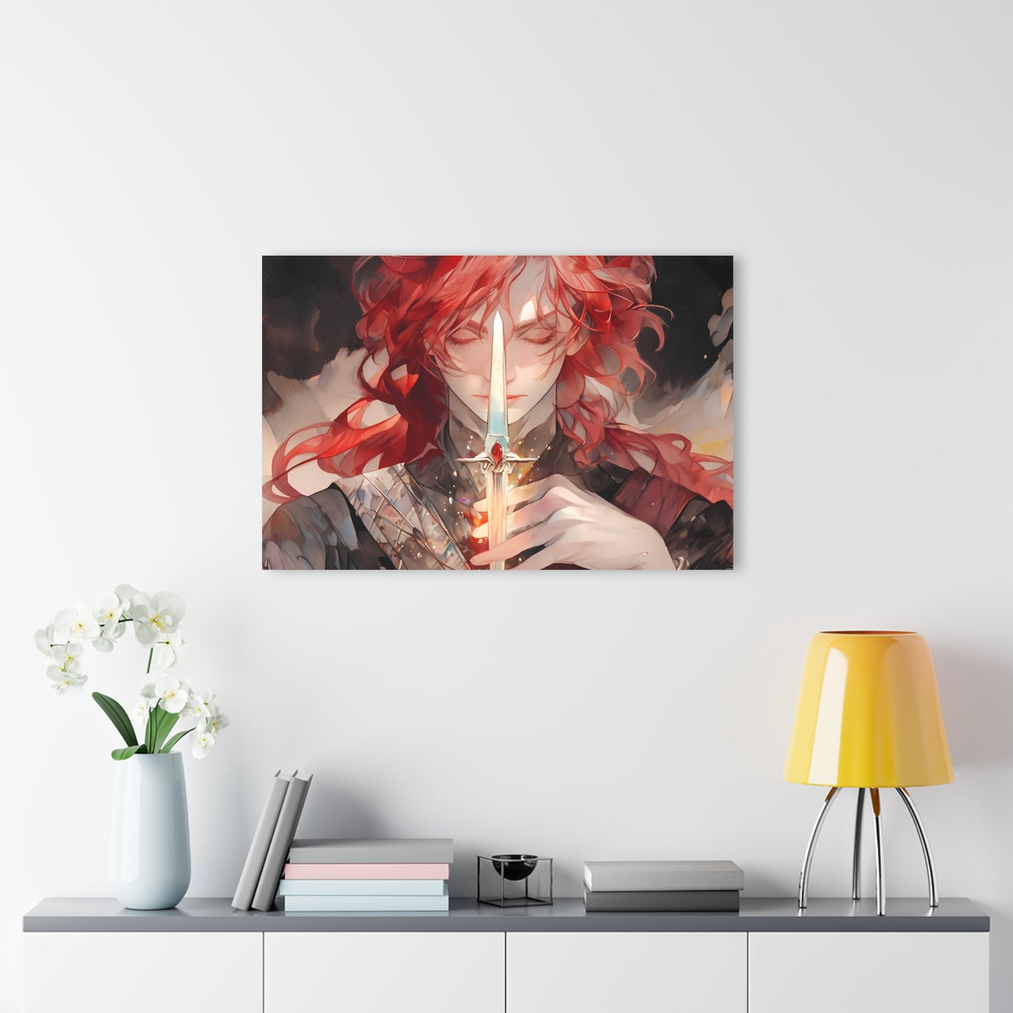 Identity Materia - Anime Glass Painting
