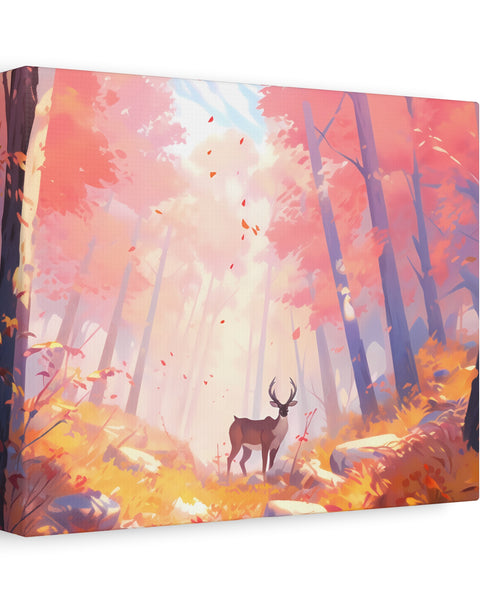 Spirit of the Woods - Anime Canvas Print