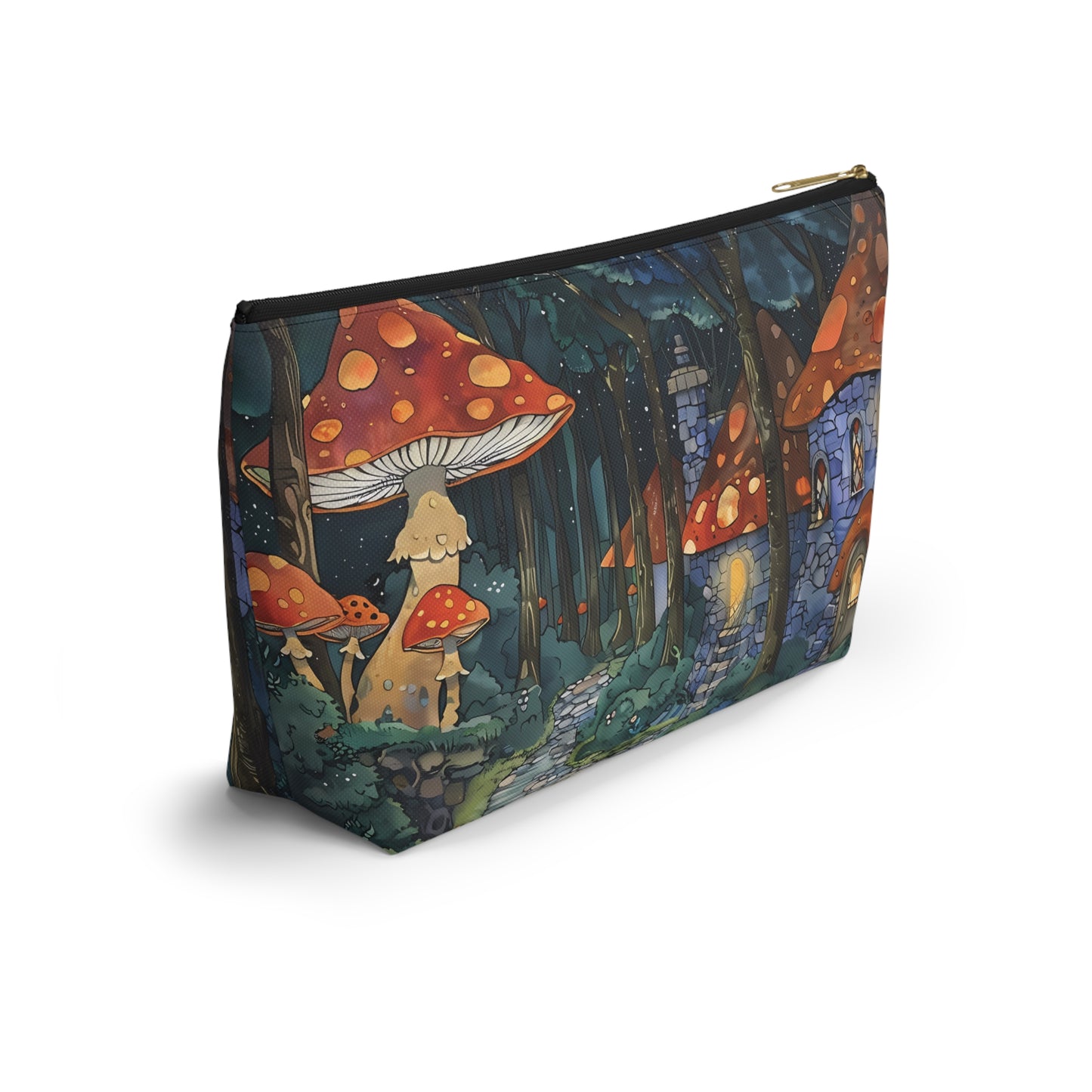Shroom Village - Cute Mushroom Makeup Bag