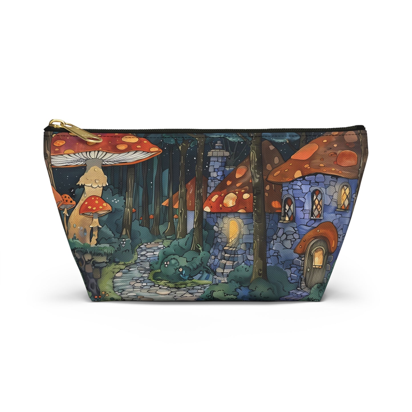 Shroom Village - Cute Mushroom Makeup Bag