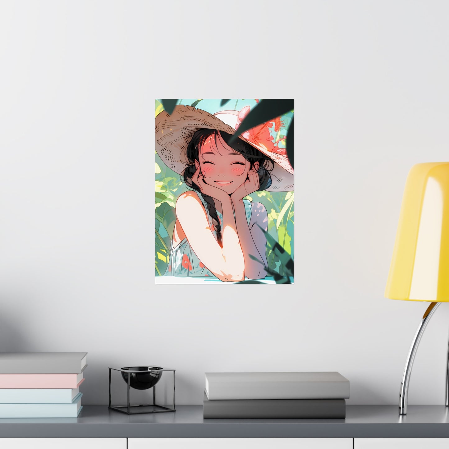 Summer Snapshot - Cute Anime Poster