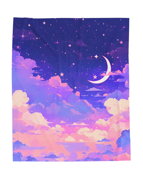 Sweet Dreams - Plush Anime Throw Blanket