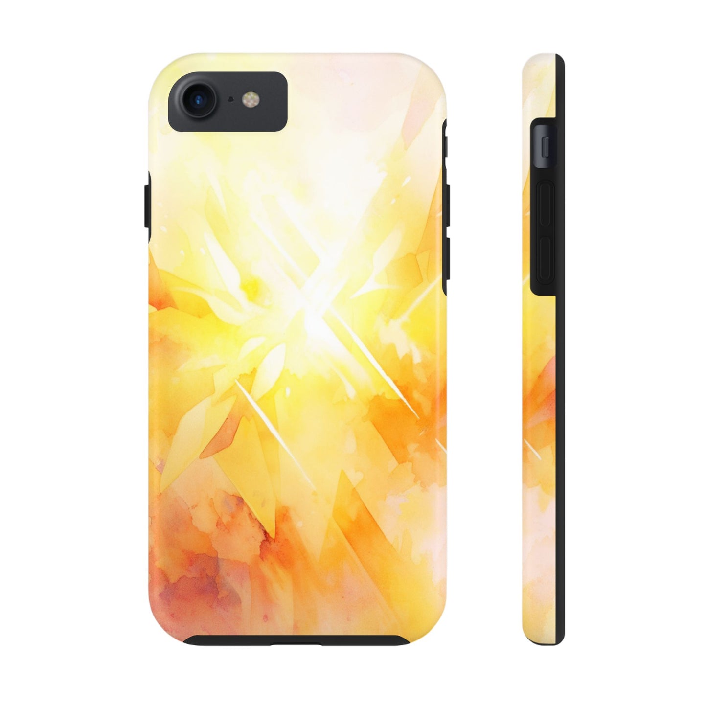 Light Burst - Abstract Watercolor Phone Case