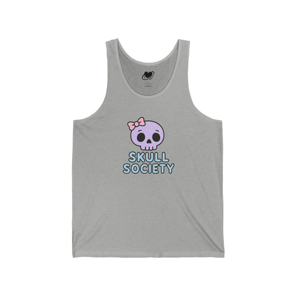 Skull Society - Cute Pastel Goth Tank Top